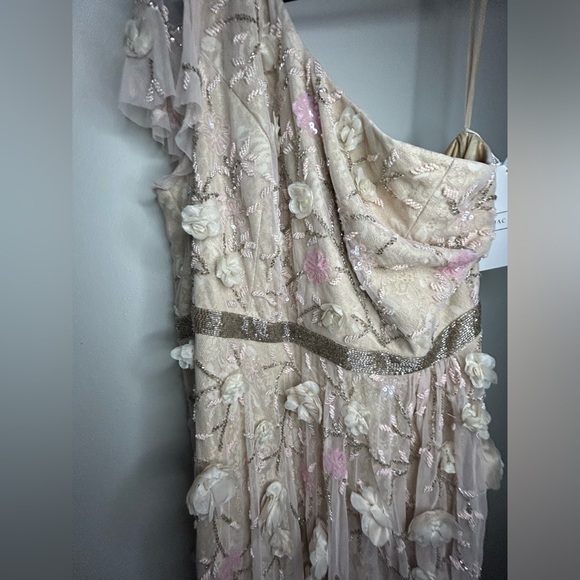 NWT MAC DUGGAL STYLE 9165 IN BLUSH GOLD SIZE 22 - Picture 5 of 10